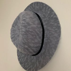 Nordstrom Grey Floppy Hat